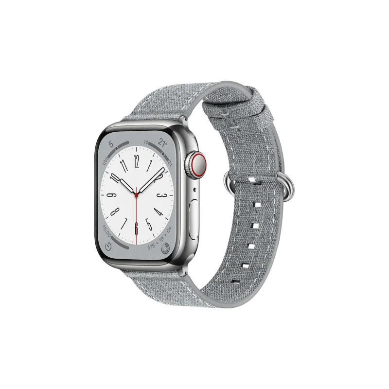 CHRROTA Apple Compatibility Watch Band Canvas Material-4