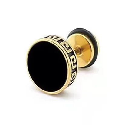 Muyan Titanium Steel Stud Earrings Unisex-3