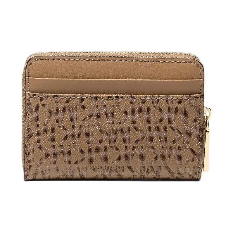 MICHAEL KORS Jet Set Coated Canvas Wallet Trumpets Unisex Outer Shell-2