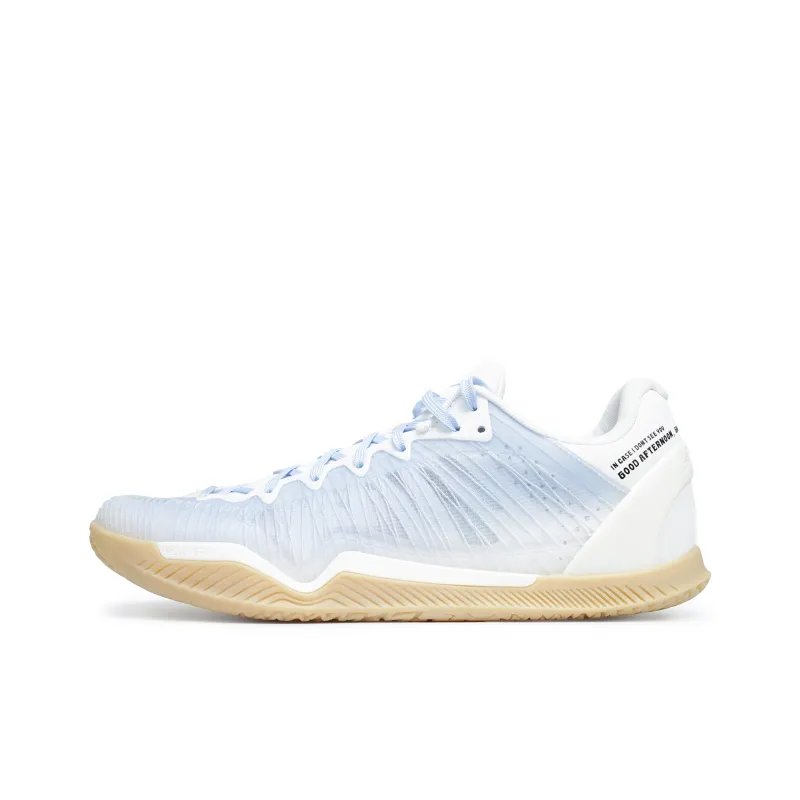 Serious Player Only Player 1 Cushioning Anti Slip And Wear Resistant Low Top Basketball Shoes Men's White Blue-0