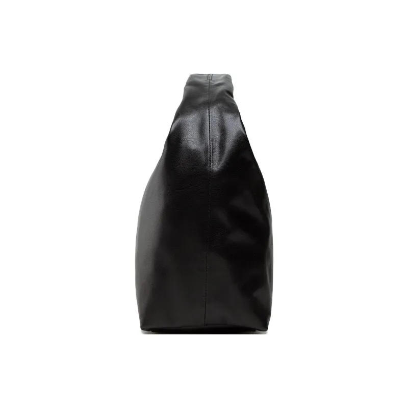 Furla Leather One Shoulder Handbag Women's Black-3