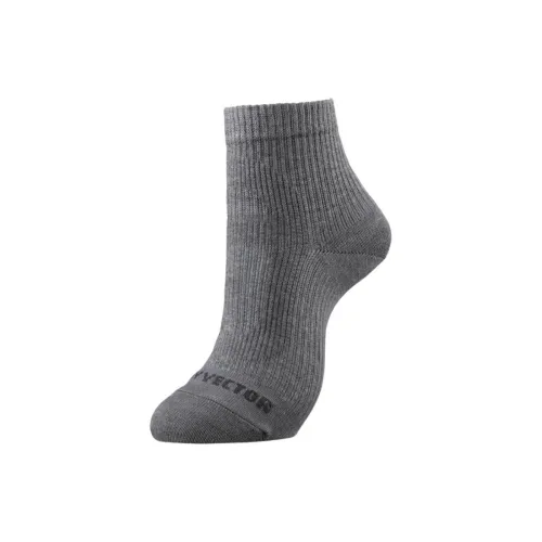 Mizuno Ankle Socks Women's 1 Pack Heather Gray