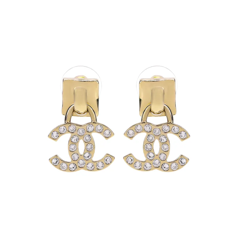 CHANEL Earrings Women's Gold-0