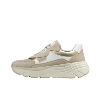 GEOX Diamanta Abrasion Resistant Slip Resistant Low Top Casual Shoes Women's Light Taupe