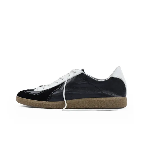 PANE Lightweight Training No Gi Series BOOGIE WOOGIE Rhythm Blues Abrasion Resistant Low Top Casual Shoes Unisex Black