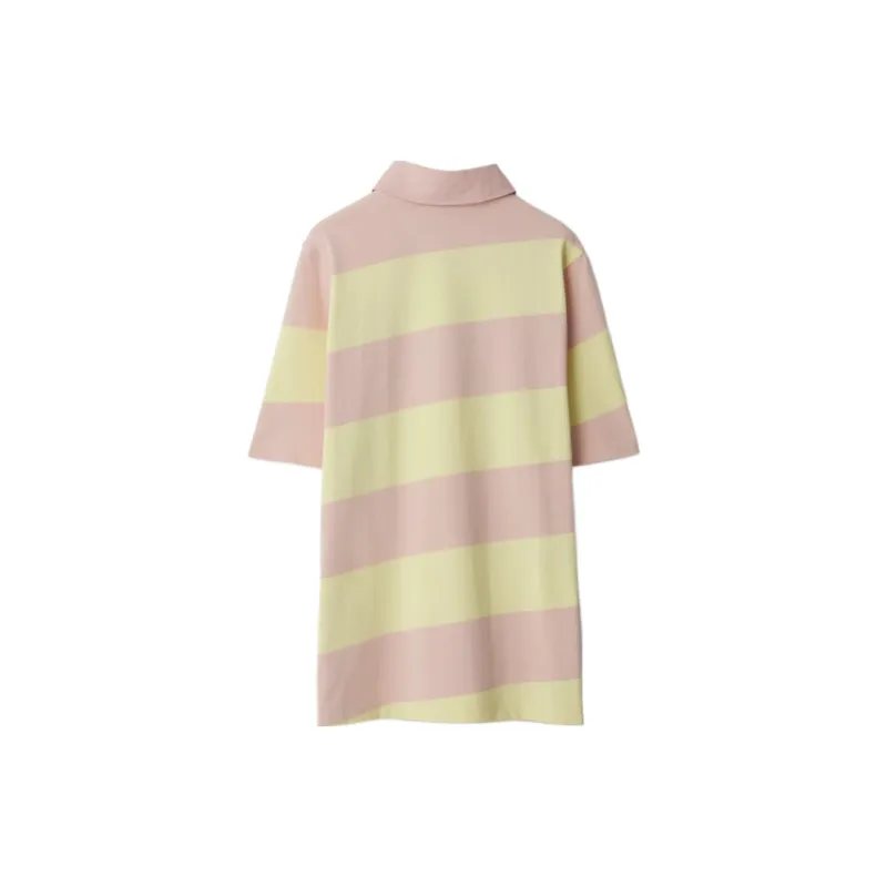 Burberry Striped Short Sleeved Polo Shirt-1