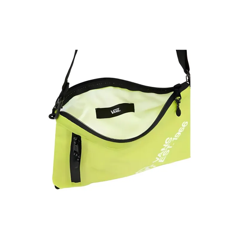 Vans Polyester Crossbody Bag Shoulder Bag Regular Unisex Neon Green-5
