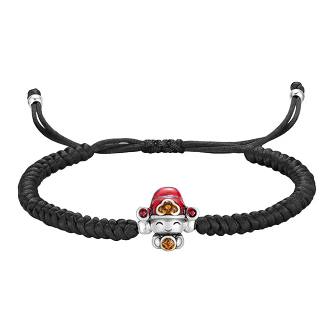 YUOFFICIAL 999 Fine Silver Adjustable Elegance Minimalist Style Fashion Versatile Advanced Sensory Bracelets Unisex-0