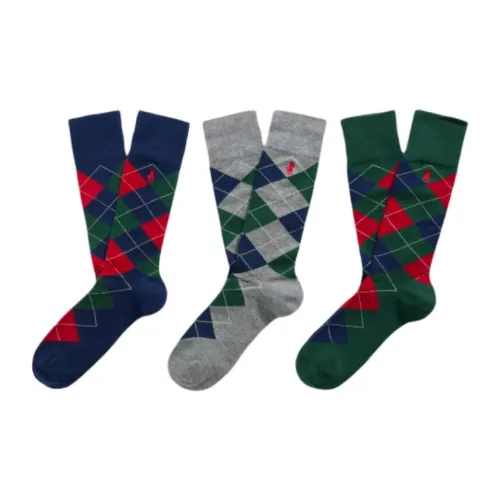 Polo Ralph Lauren Mid-Calf Socks Men's 3 Pack