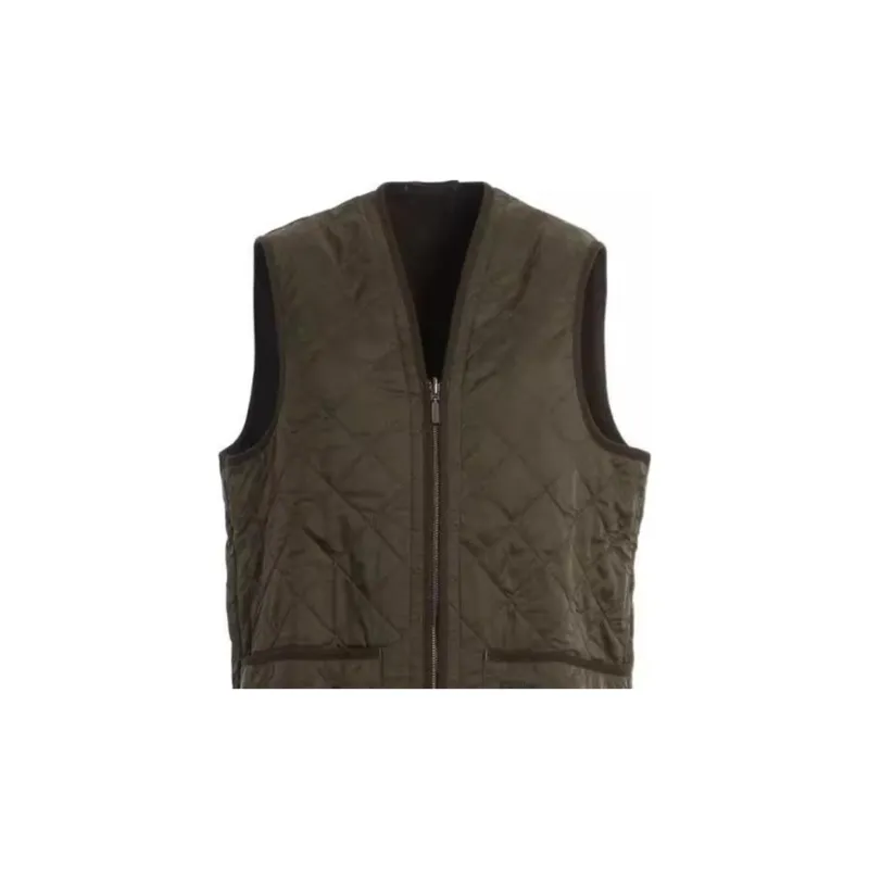 BARBOUR Quilted Zip Up Vest-1