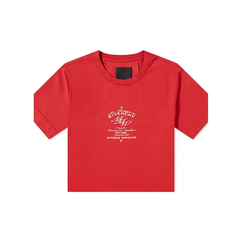 Givenchy Mmw Crest Logo Tee-4