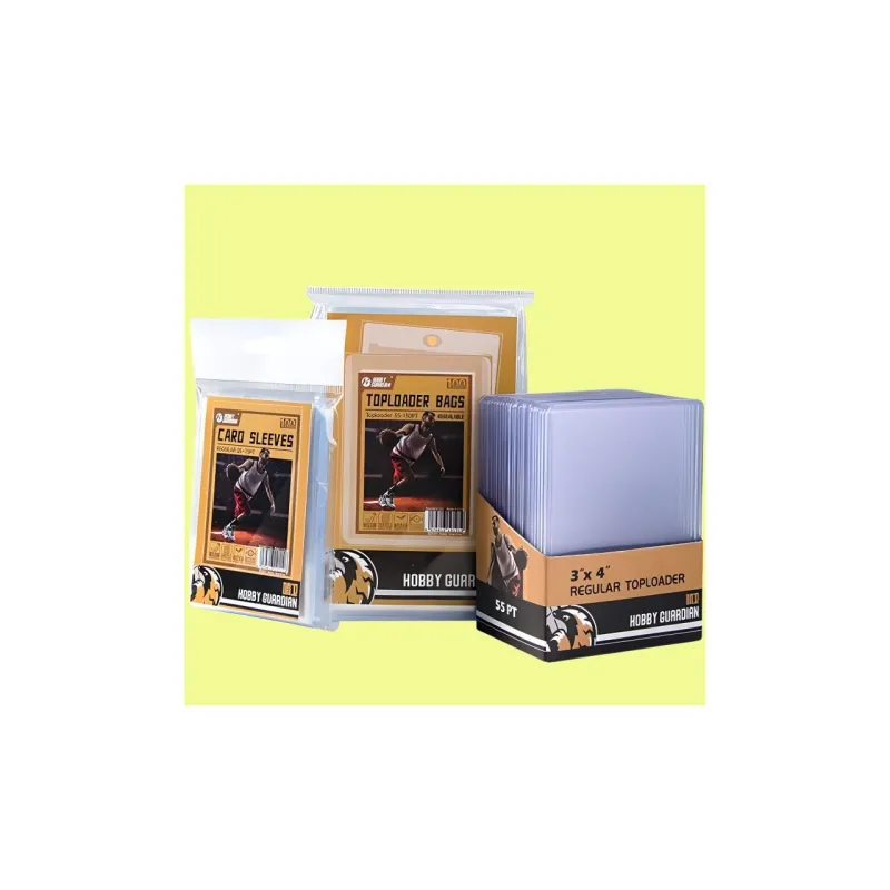 HobbyGuardian 55pt Basic Version Card Holder With Card Sleeves Protective Set Card Accessories 55-3