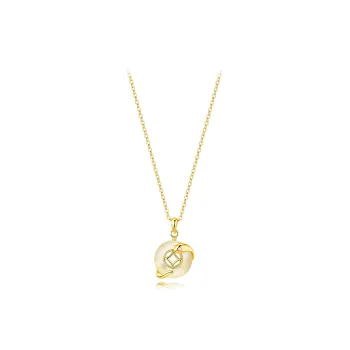 Muyan Chalcedony Necklaces Women's