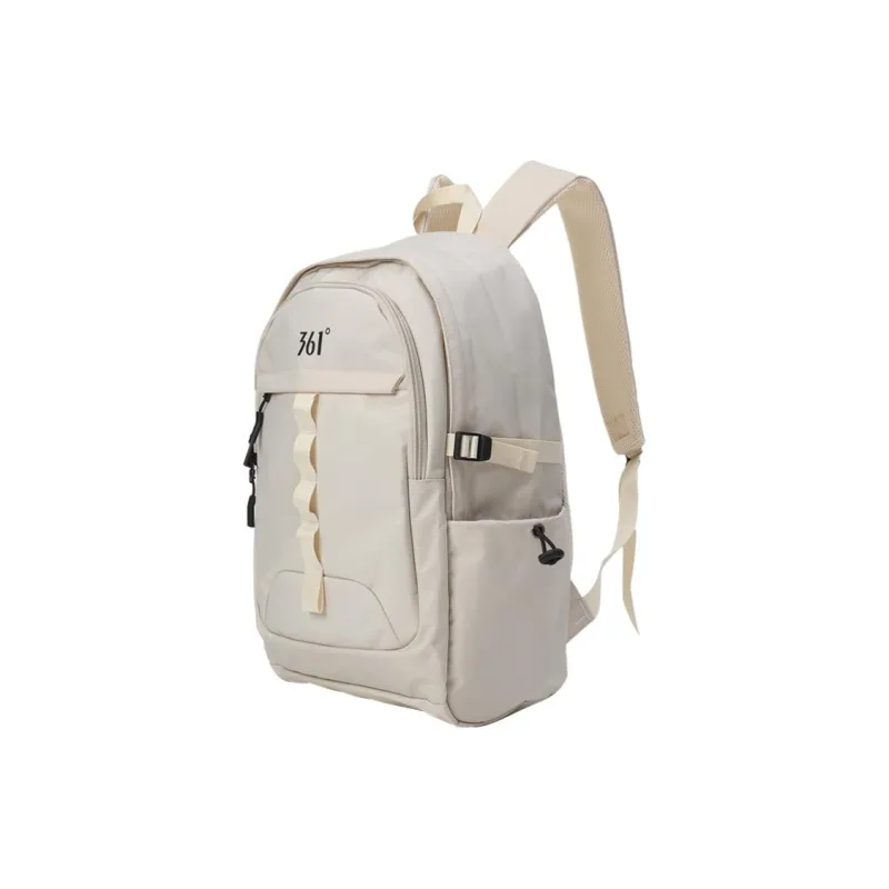 361° Polyester Backpack Travel Bag Storage Bag Regular Unisex Black/Ecru-4