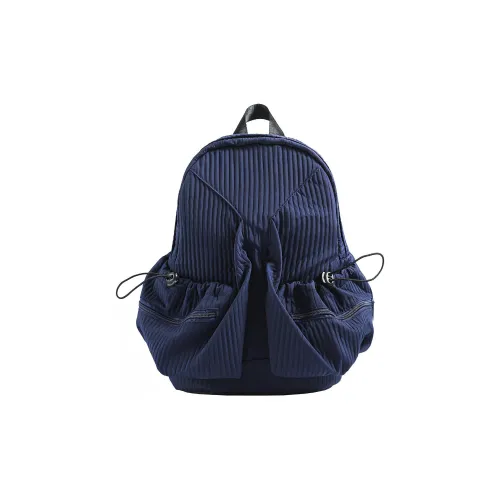 NIGEER Fabric Backpack Regular Unisex Blue/Red/White