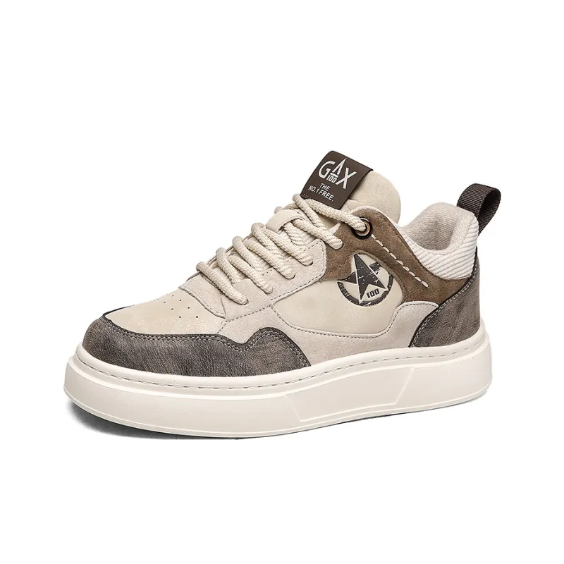 CEDAR HAN Coverage Slip Resistant Lightweight Low Top Skateboard Shoes Men's-2