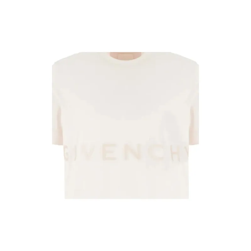 Givenchy Logo Embroidered Crewneck T Shirt-3