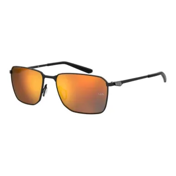 Under Armour Metal Rectangular Sunglasses Men's Black