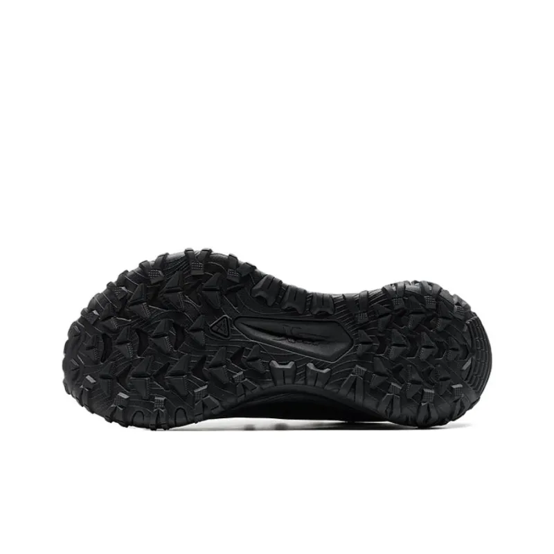 XTEP Anti Slip And Wear Resistant Coverage Low Top Outdoor Shoes Men's Black-4