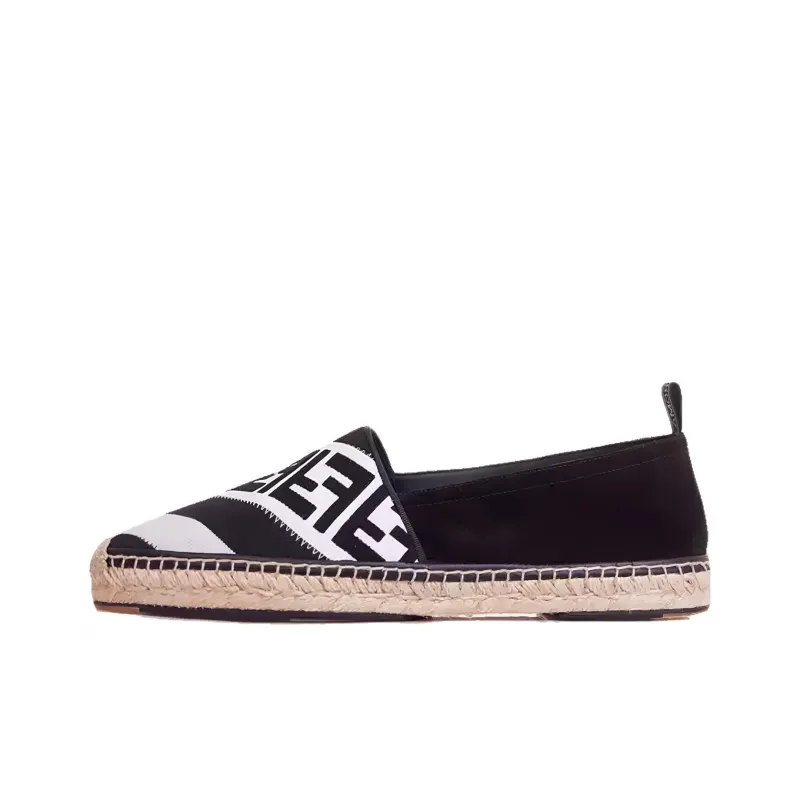 FENDI Espadrilles Men's Black White-0
