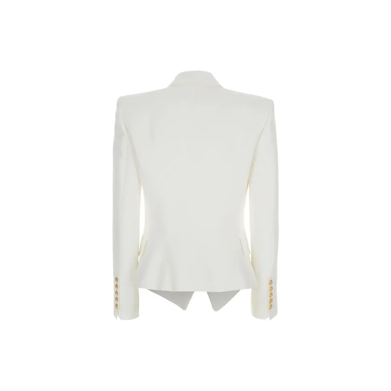 BALMAIN Double Breasted Tailored Blazer-1