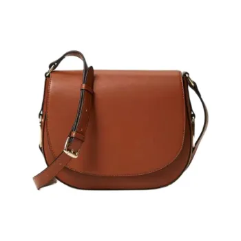 TWINSET MILANO PU Shoulder Bag Women's Brown