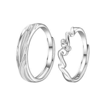 SOFTDORA S925 Silver Rings Unisex