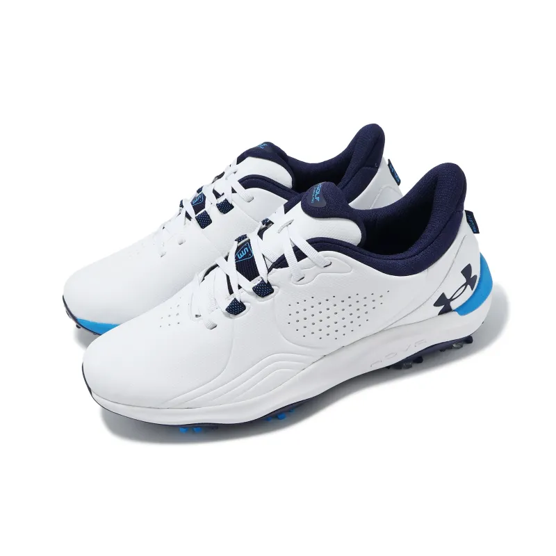 Under Armour HOVR Fade 2 Wear resistant And Lightweight Low Top Golf Shoes Men's White-2