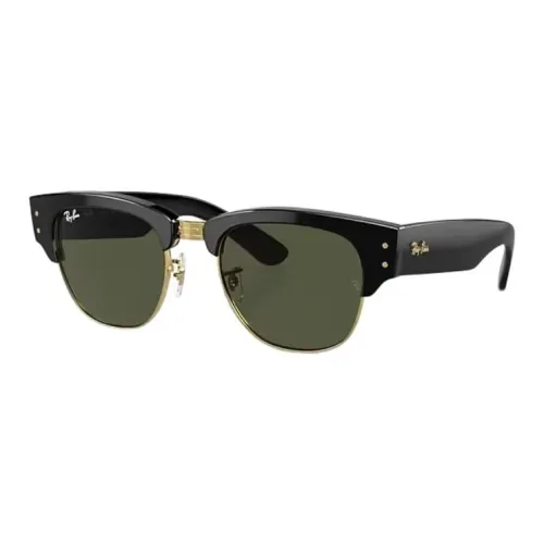 RayBan X A$AP Rocky Mega Clubmaster Blacked Out Collection Sunglasses