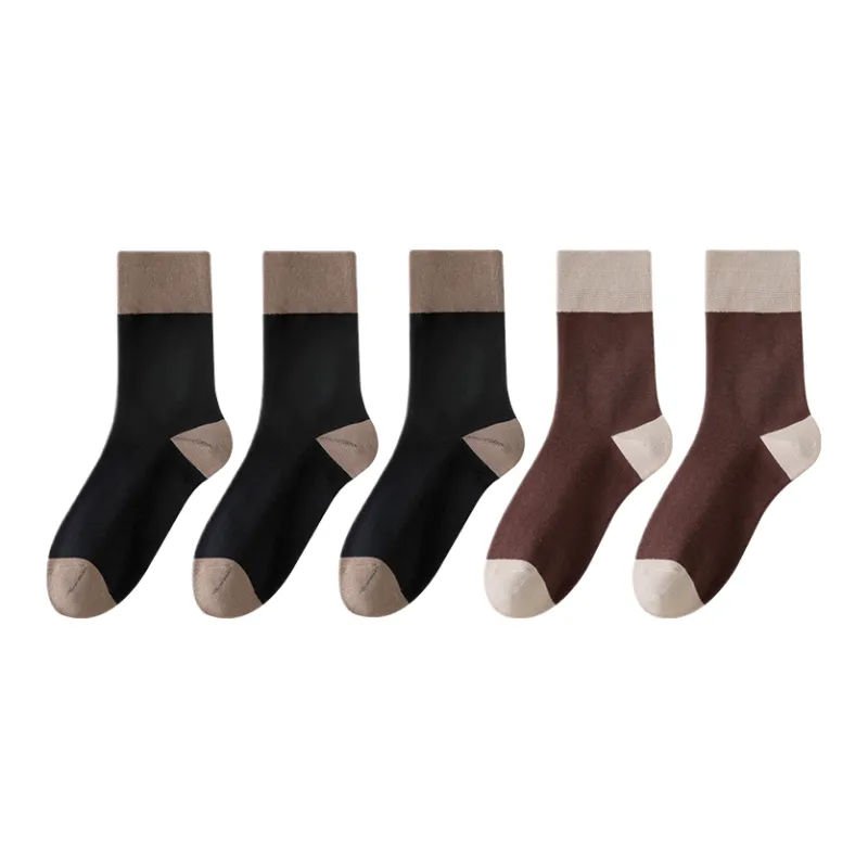 Cotton Gene Mid Calf Socks Women's 5 Pack-5