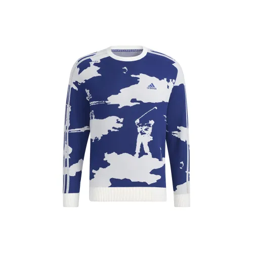 Adidas Sweaters Men Blue