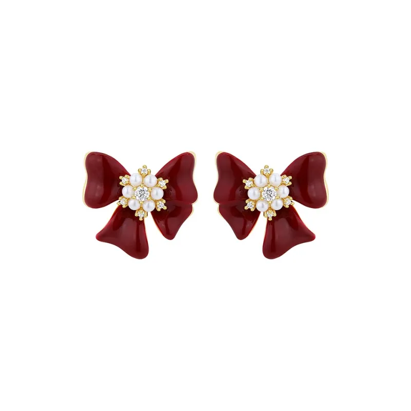 VIOLET Copper Alloy Earrings Women's-0