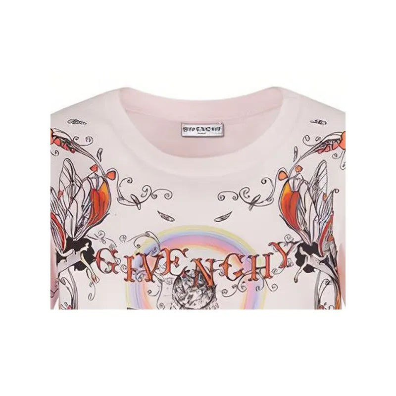 Givenchy T Shirt Women's Light Pink-3