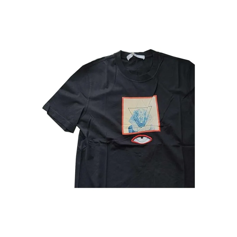Givenchy T Shirts Men Black-3