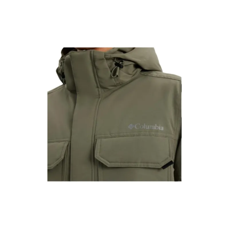 Columbia Waterproof And Warm Windbreaker Jacket Men's Green-5