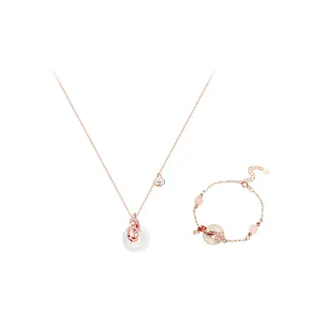 Long Fu Chalcedony Necklaces Women's