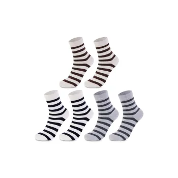 FAIRWHALE Mid Calf Socks Unisex 3 Pack