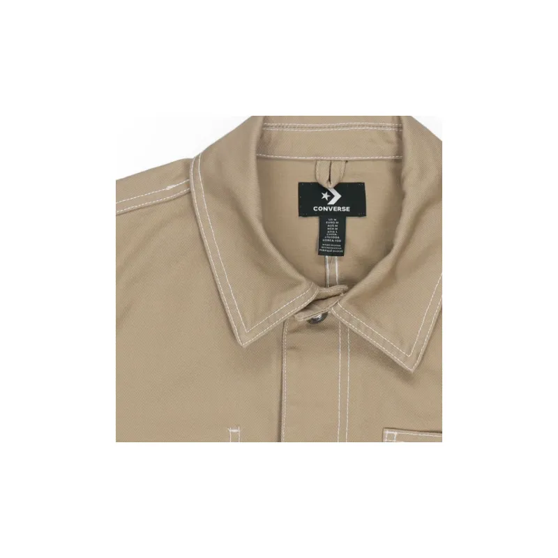 Converse Shirts Men Khaki-2