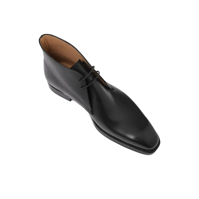 CROCKETT & JONES Tetbury Ankle Boots Men's Black-3