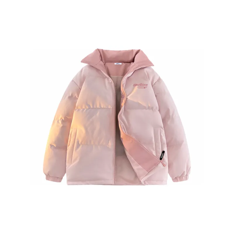 Warrior Ride The Wind Collection Open Ended Smile Collection Puffer Jacket Unisex-18