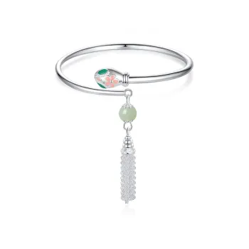 Asia Star 999 Fine Silver Bangles Women's