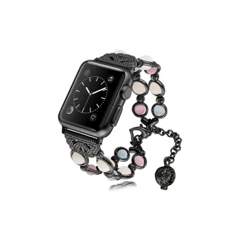 AOMN Watch Band Apple Compatibility Agate Jewelry Glow In The Dark Bead Material