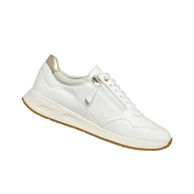 GEOX Bulmya Low Top Casual Shoes Women's White-3
