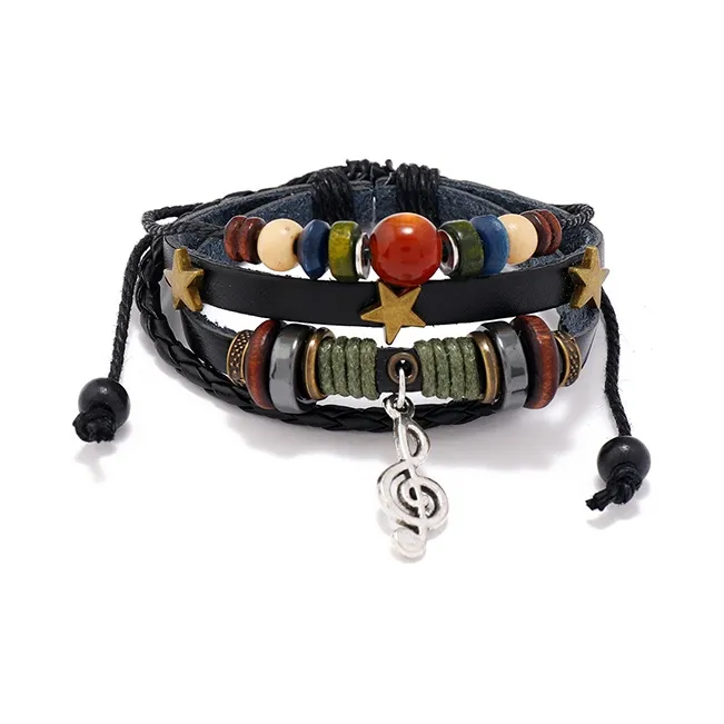 RboySe Braided String Bracelets Unisex-3