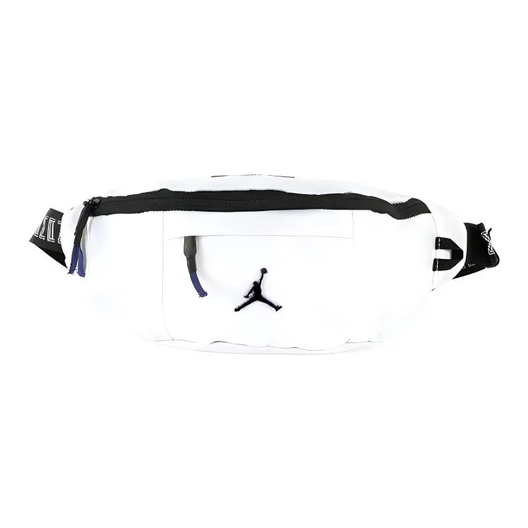 Jordan Polyester Sling Bag, Crossbody Bag, Fanny Pack Regular Unisex White/Purple-0