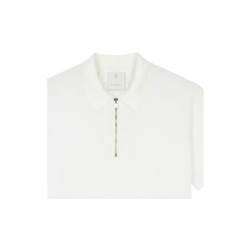 Givenchy Polo Shirts Men White-2
