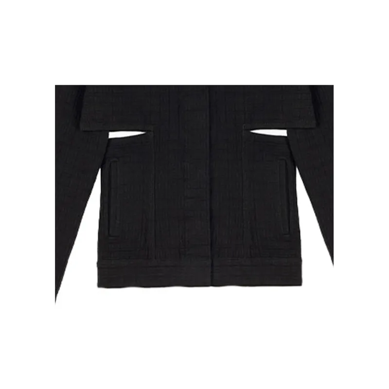 Givenchy Denim Jackets Women's Black-4