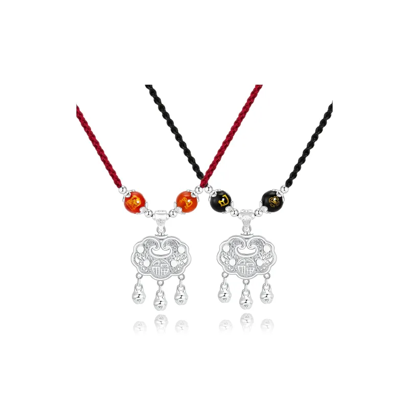 Jodie&Kevin Alloy Necklaces Unisex Black-11