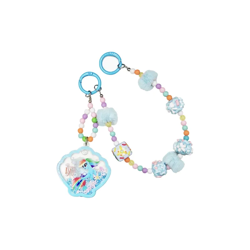 PinkyPinky Acrylic Keychain With Pendant Unisex-4