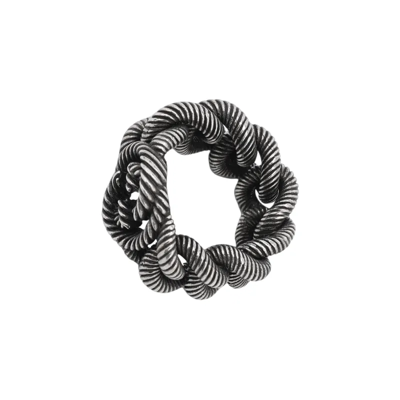 GUCCI 925 Sterling Silver Rings Unisex Silver-0
